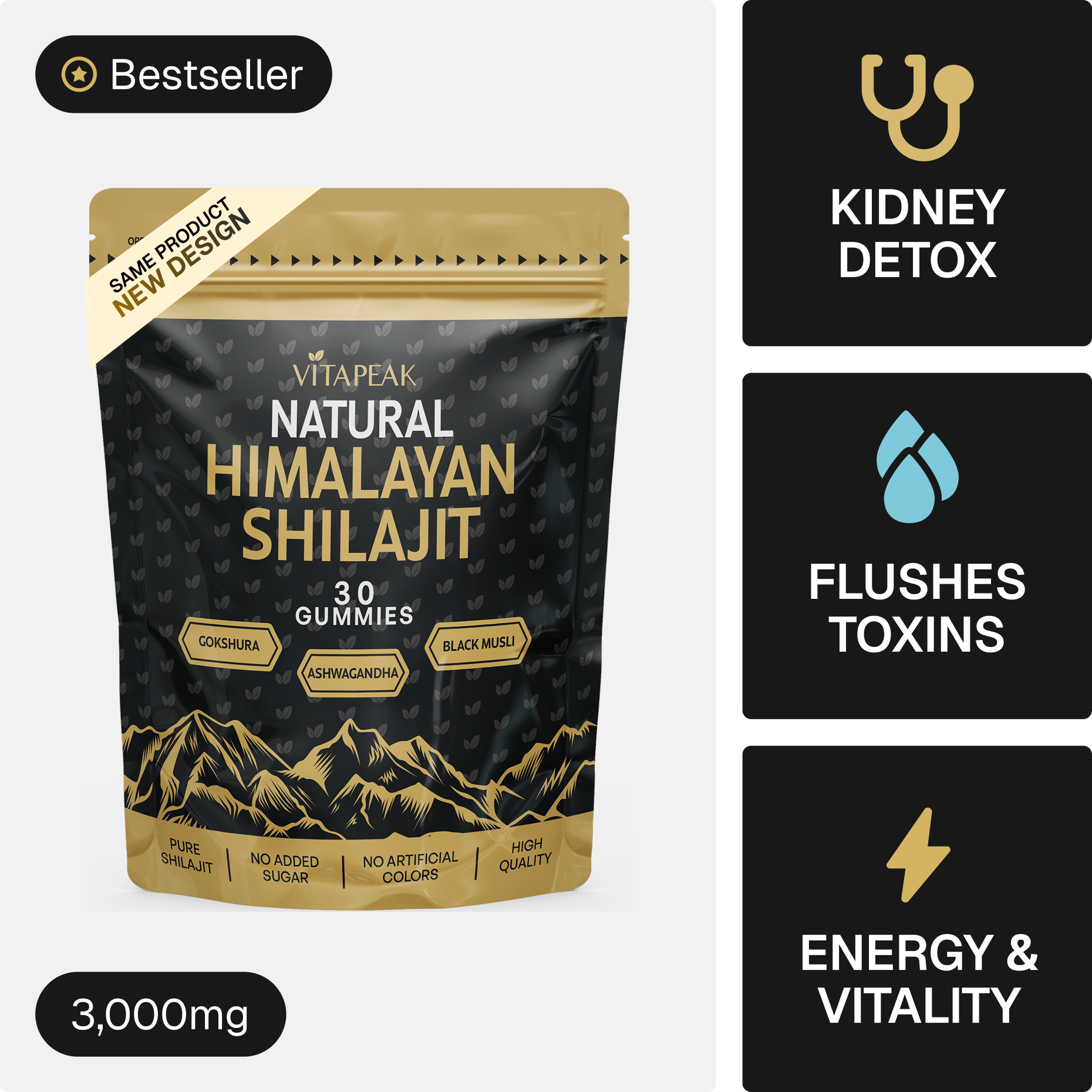 Kidney Support Shilajit Gummies